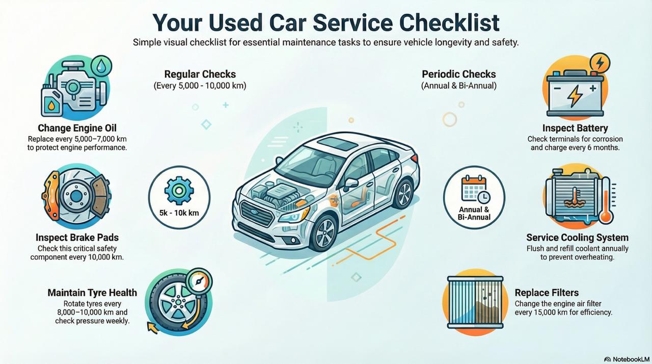 Important Service Tips Every Used Car Owner Should Follow (2026 Guide)