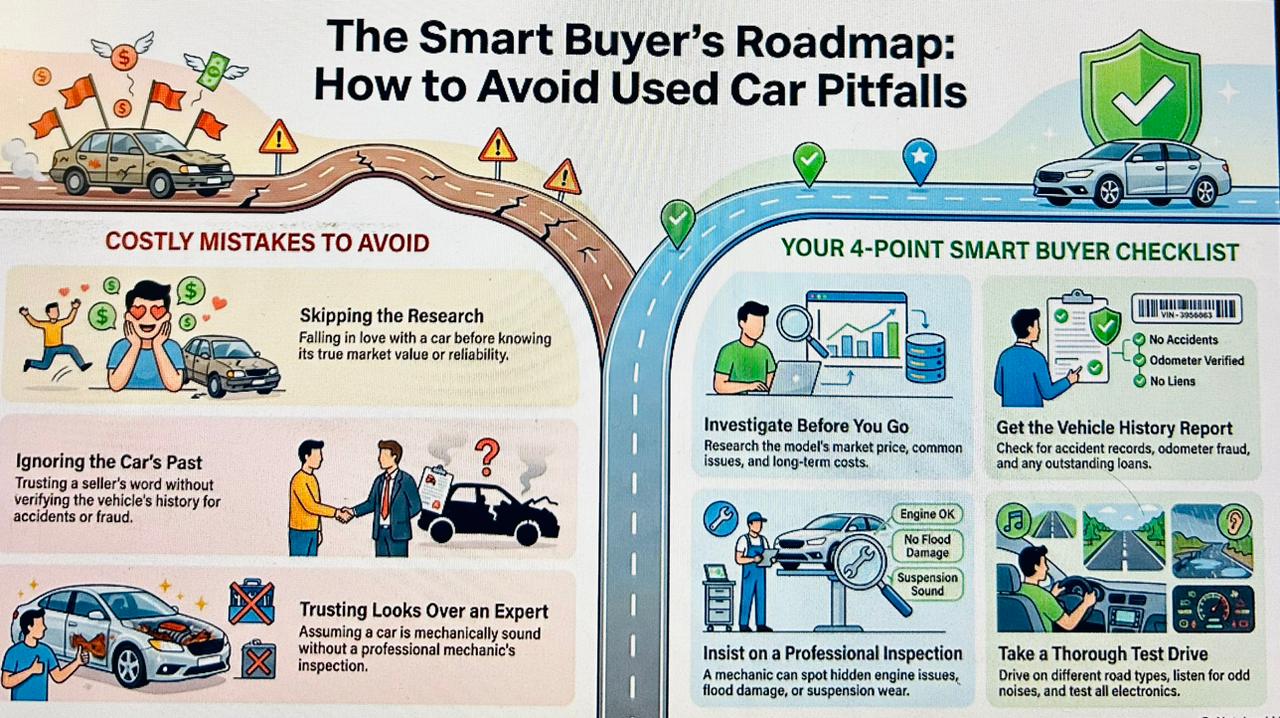 7 Mistakes People Make While Buying a Used Car (And How to Avoid Them)