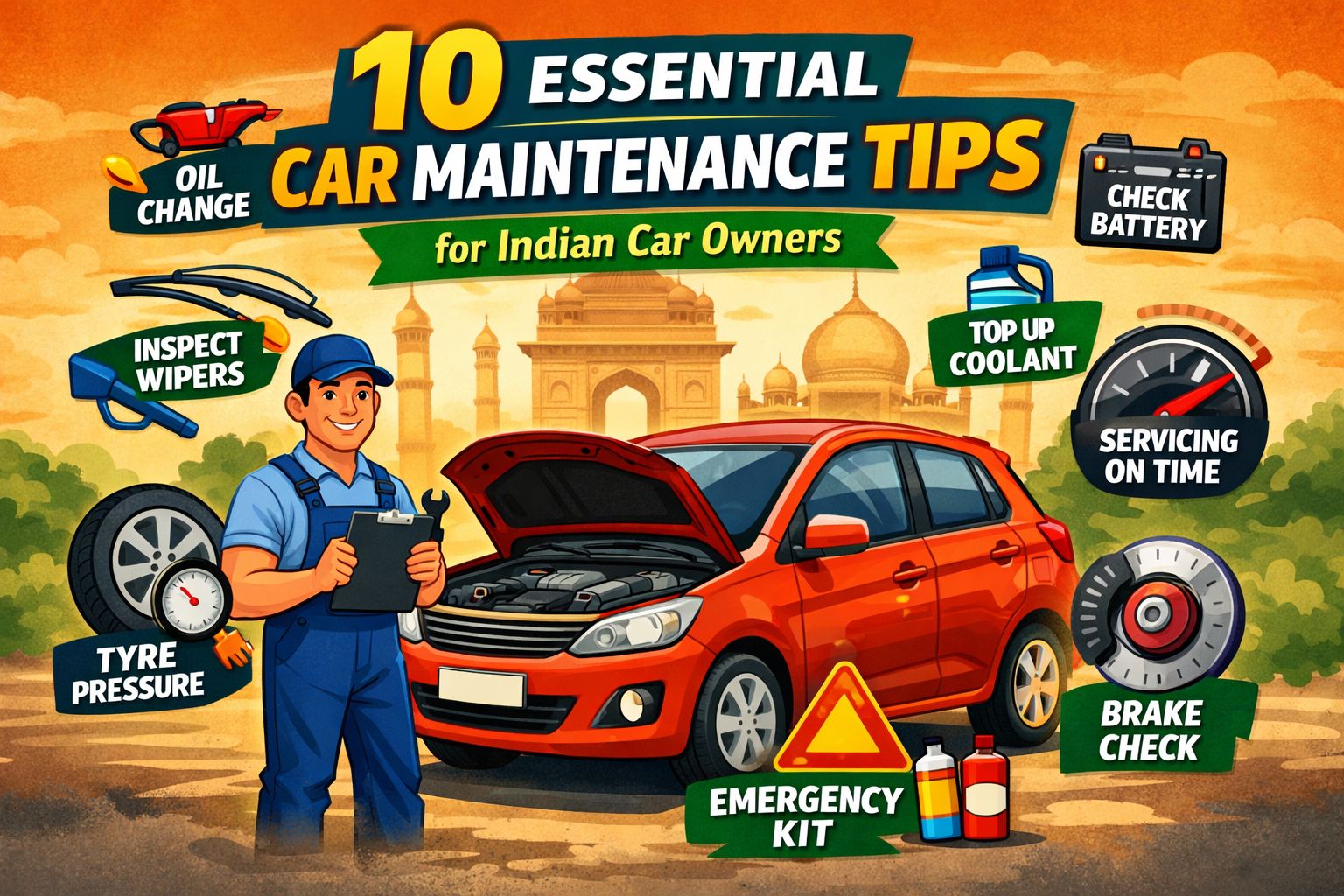 10 Essential Car Maintenance Tips for Indian Car Owners