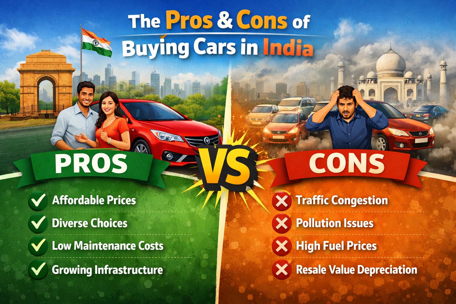 The Pros and Cons of Buying Used Cars in India