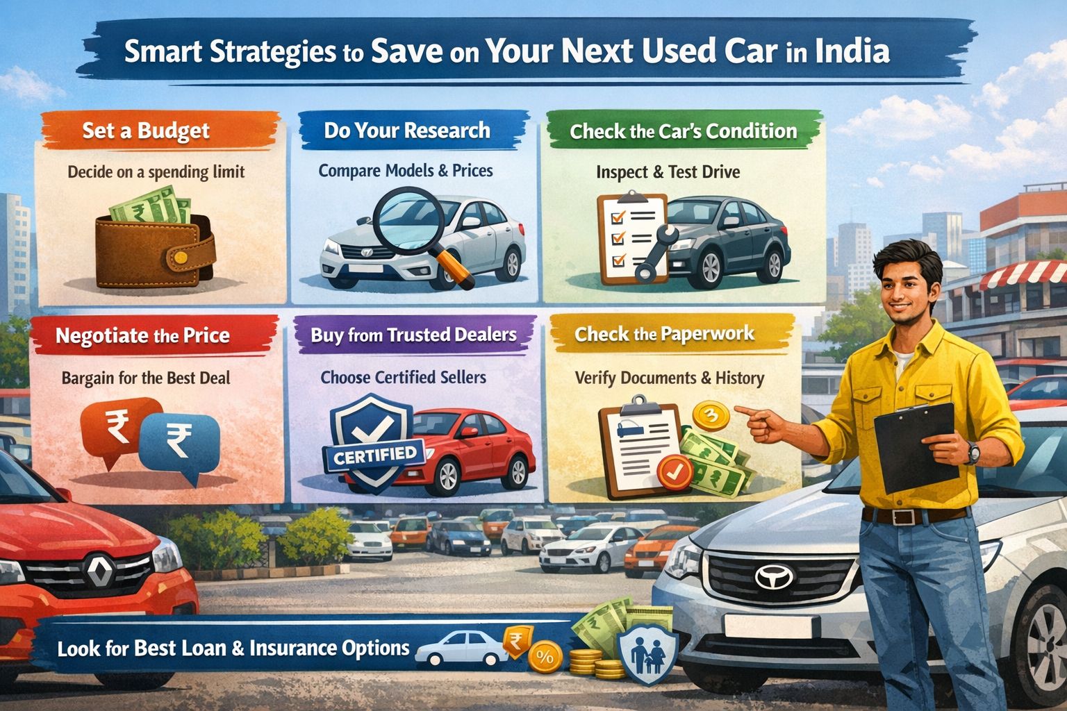 Smart Strategies to Save on Your Next Used Car in India