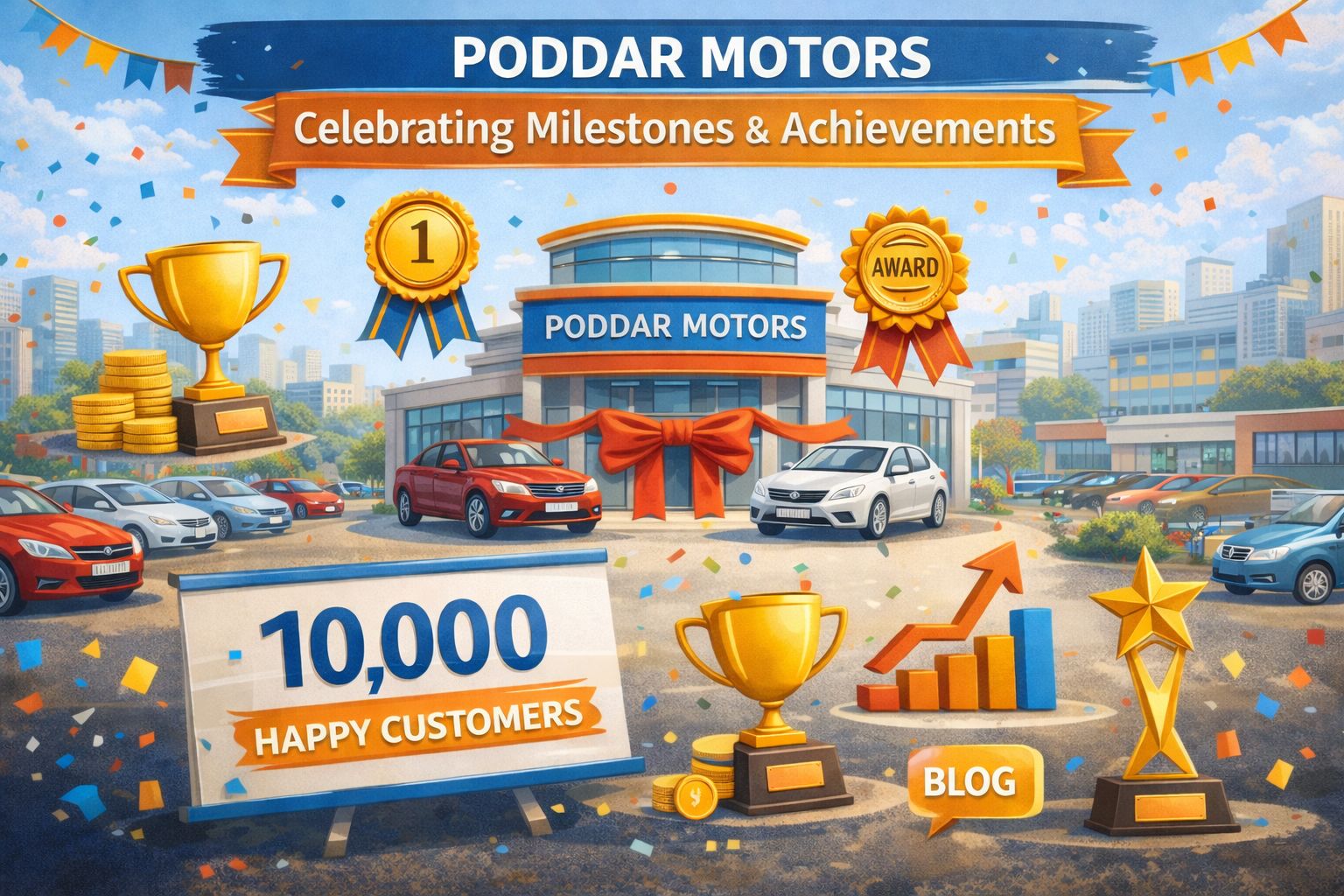 Poddar Motors: Celebrating Milestones and Achievements