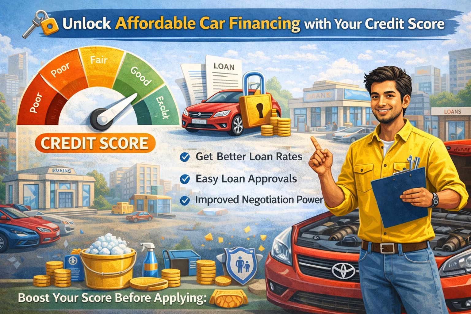 Unlock Affordable Car Financing with Your Credit Score