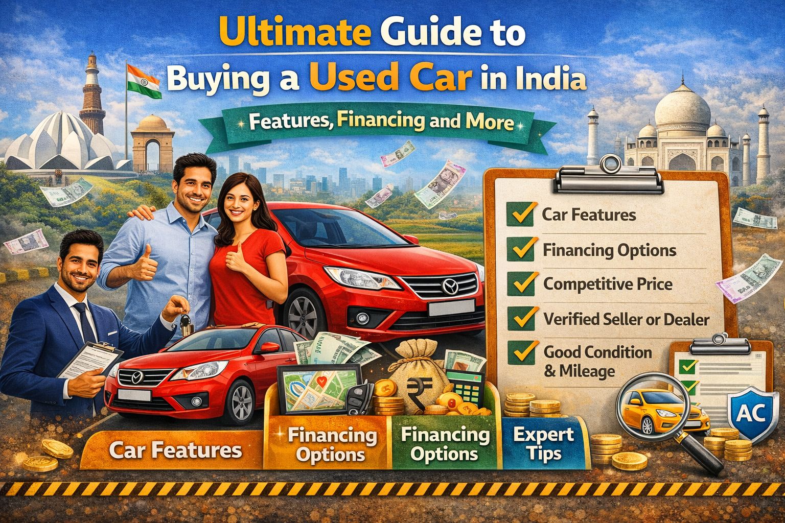 Ultimate Guide to Buying a Used Car in India: Features, Financing & More