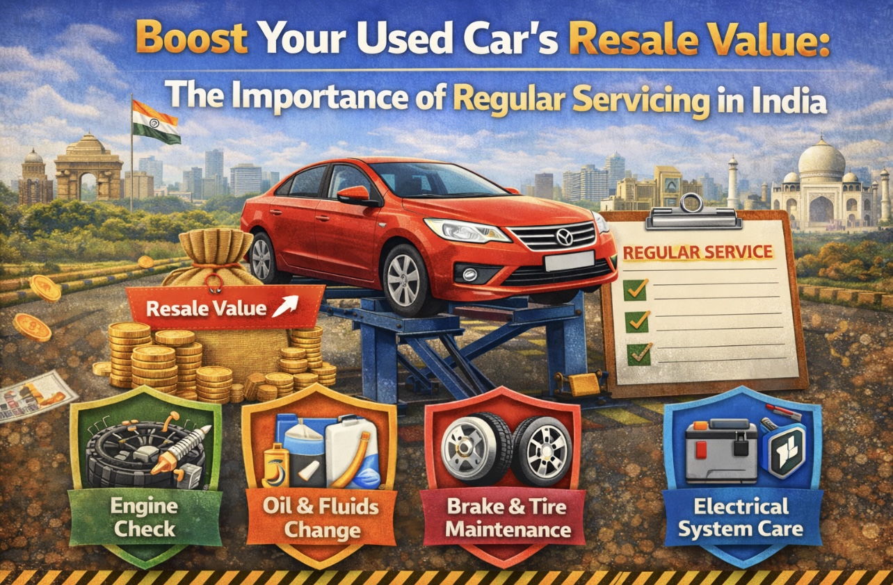 Boost Your Used Car's Resale Value: The Importance of Regular Servicing in India