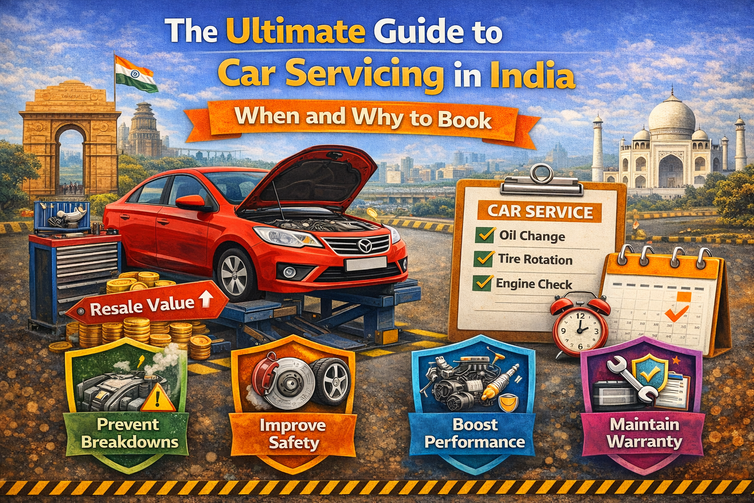 The Ultimate Guide to Car Servicing in India: When and Why to Book