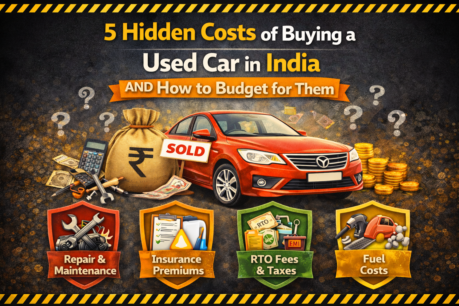5 Hidden Costs of Buying a Used Car in India and How to Budget for Them