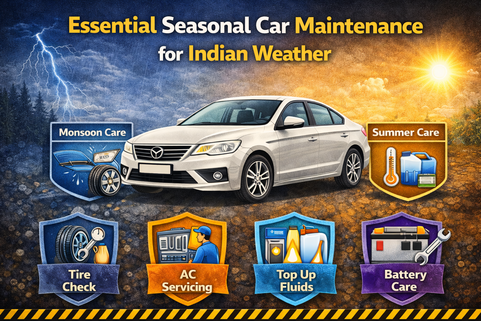 Essential Seasonal Car Maintenance for Indian Weather