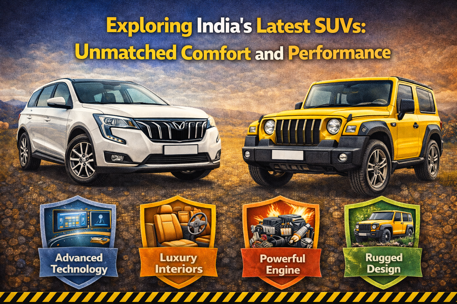 Exploring q India's Latest SUVs: Unmatched Comfort and Performance