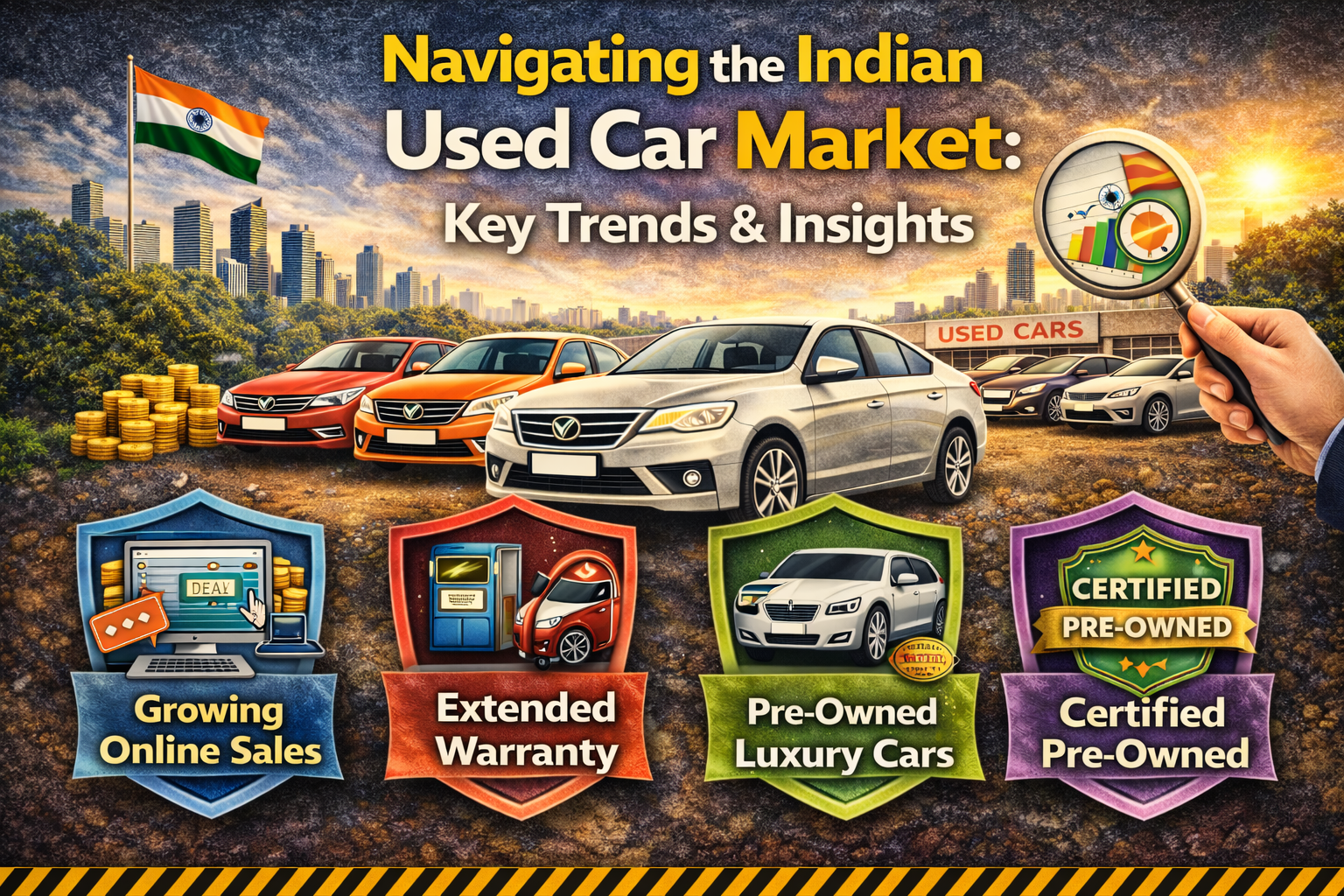 Navigating the Indian Used Car Market: Key Trends & Insights