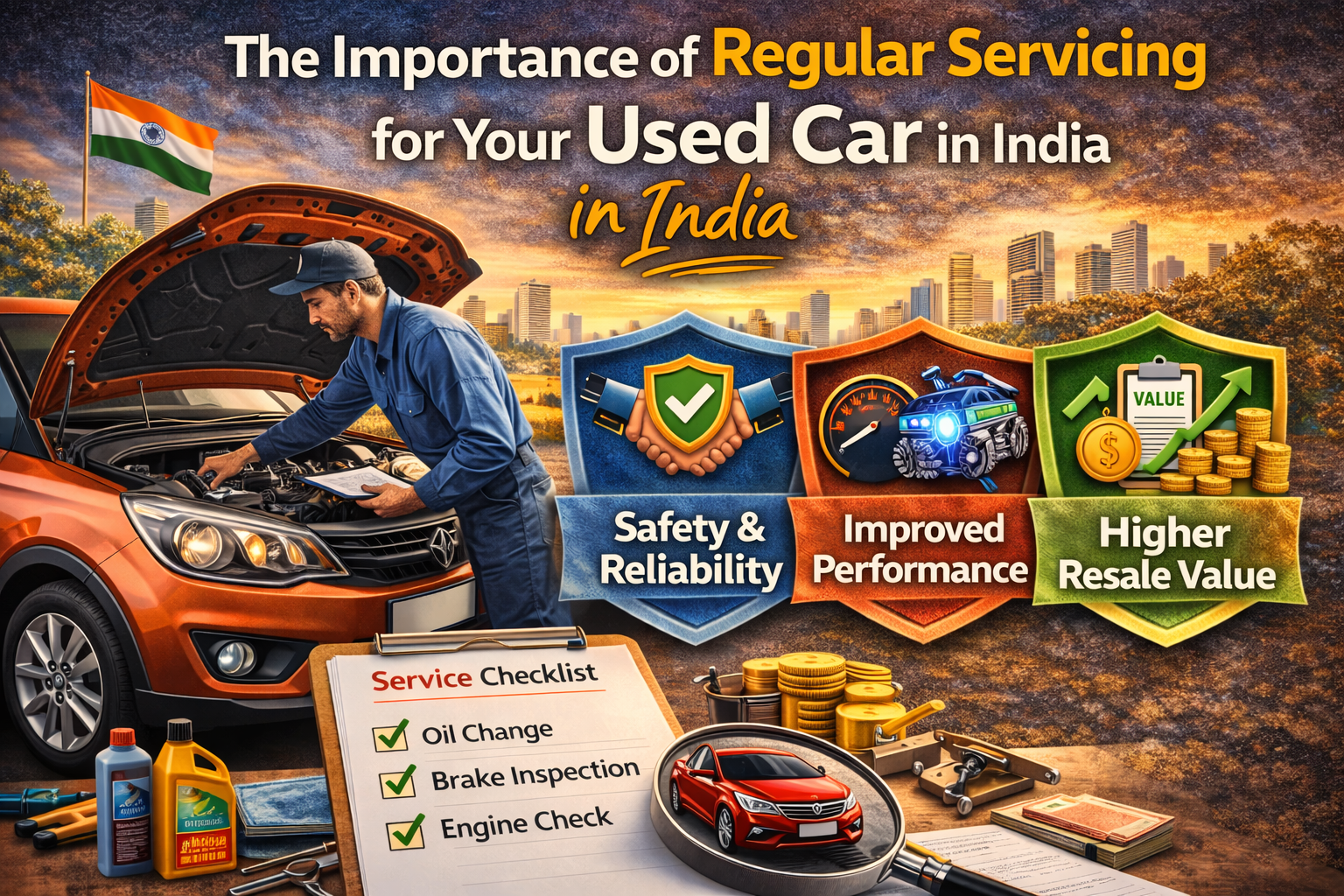 The Importance of Regular Servicing for Your Used Car in India
