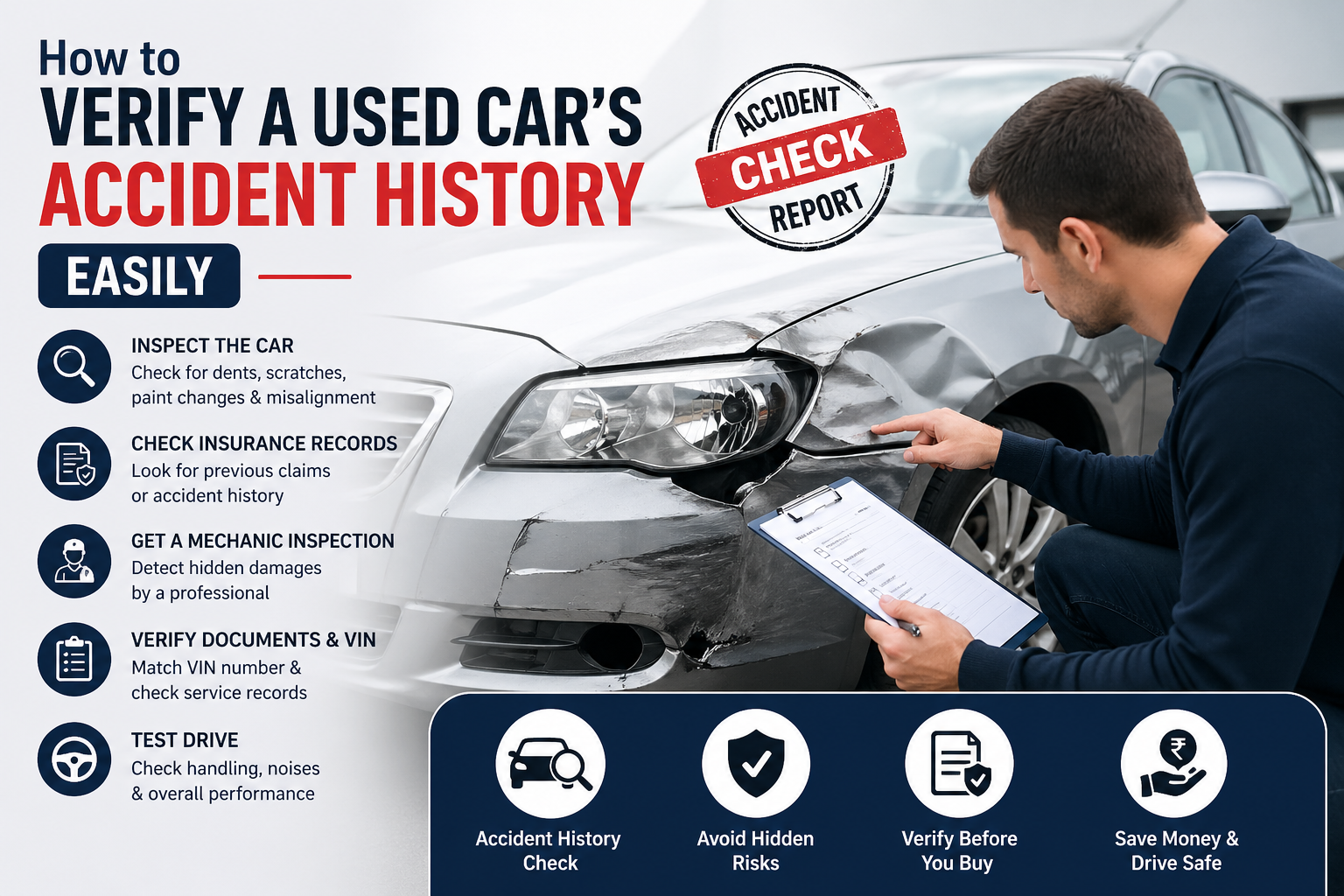 How to Verify a Used Car’s Accident History Easily