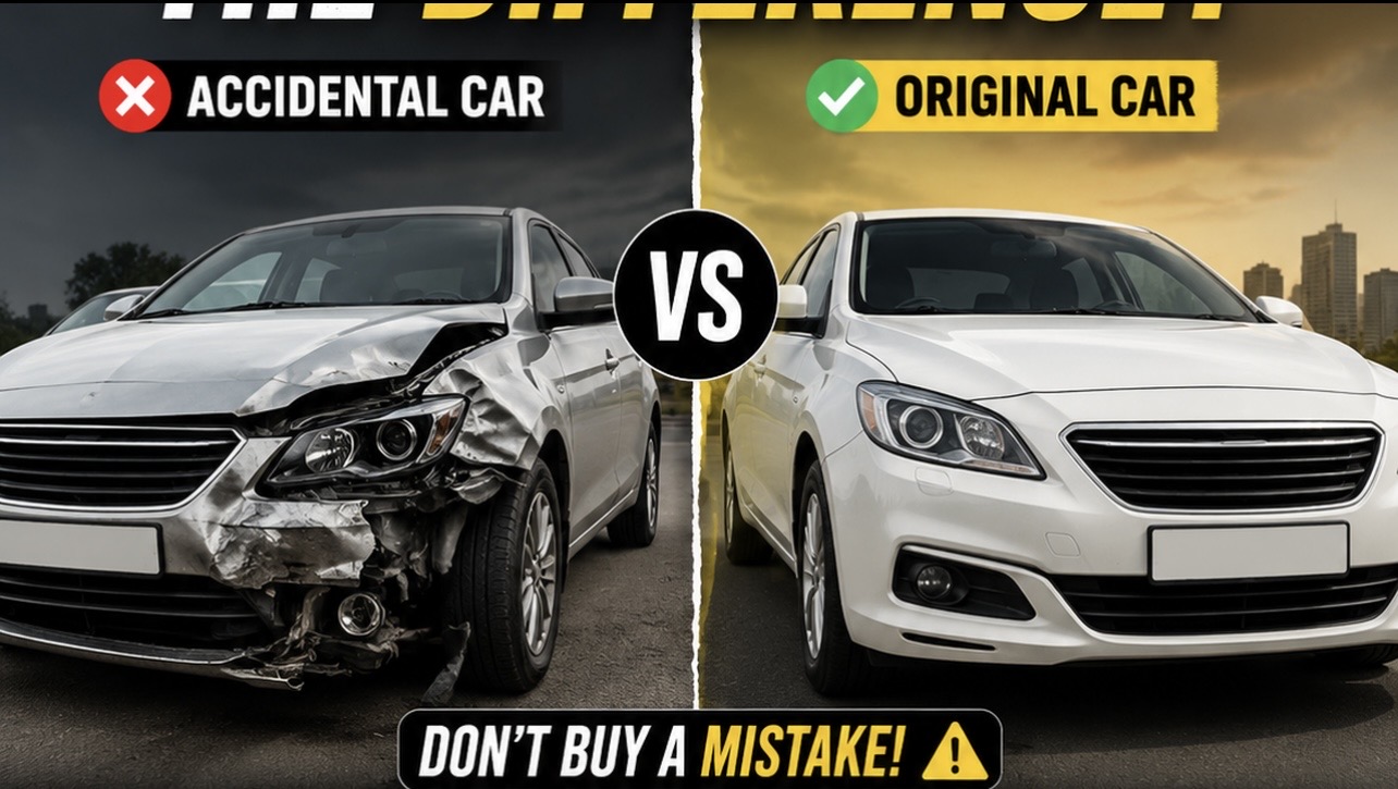 Accidental Car vs Original Car — How to Identify the Difference?